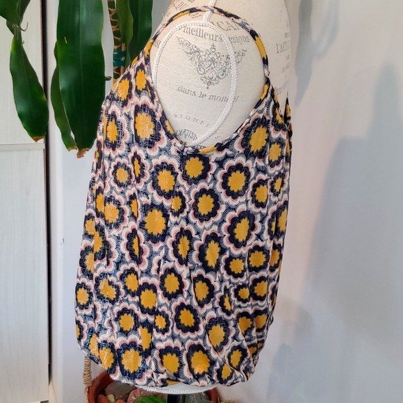 INC international floral spaghetti strap top - Picture 4 of 7